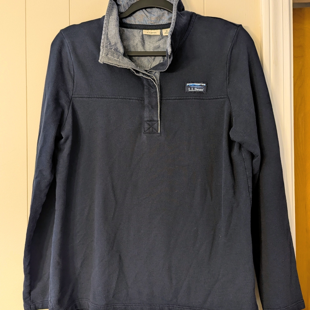 L.L. Bean Navy Sweater